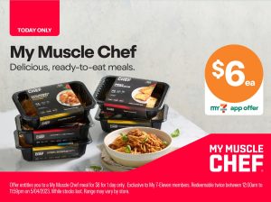 DEAL: 7-Eleven - $6 My Muscle Chef Meals (5 April 2023) 3