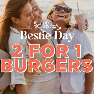 DEAL: Betty's Burgers - 2 For 1 Betty's Deluxe, Crispy Chicken or Classic Vegan Burgers (4 May 2023) 7