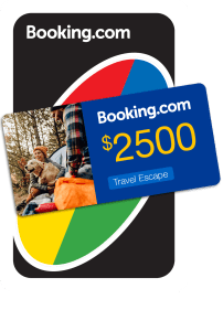 $2,500 Booking.com Travel Escape - Hungry Jack’s UNO 2023 3