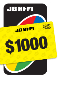 $1,000 JB Hi-Fi eGift Card - Hungry Jack’s UNO 2023 3