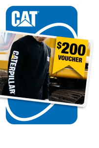 $200 CAT Workwear Gift Card - Hungry Jack’s UNO 2023 3