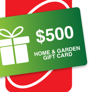 $500 Home & Garden Gift Card - Hungry Jack’s UNO 2023 3