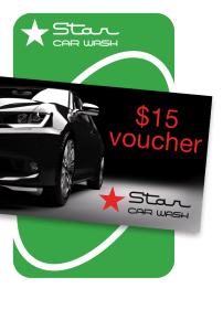 $15 Star Car Wash Voucher - Hungry Jack’s UNO 2023 3