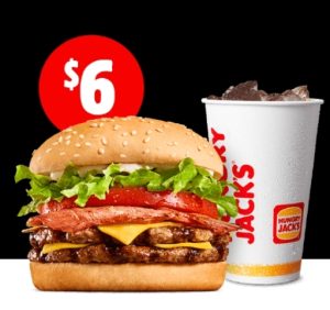 DEAL: Hungry Jack's - $6 Bacon Deluxe & Medium Drink via App 3