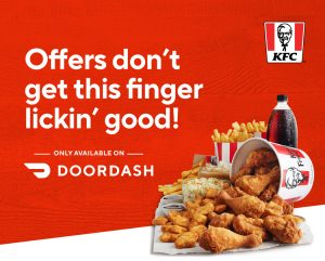DEAL: KFC - 30% off Shared Meals on Mondays to Wednesdays via DoorDash (until 6 November 2023) 3
