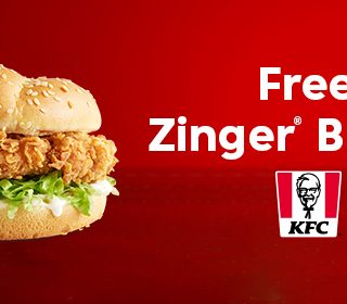DEAL: KFC - Free Zinger Burger with Selected KFC Boxed Meals via Menulog (until 30 April 2023) 10
