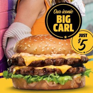 DEAL: Carl's Jr $5 Big Carl (27-28 May 2023) 4