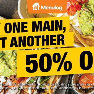 DEAL: Guzman Y Gomez - Buy One Main Get Another 50% off on Mondays-Wednesdays via Menulog (until 31 May 2023) 5 DEAL: Guzman Y Gomez - Buy One Main Get Another 50% off on Mondays-Wednesdays via Menulog (until 31 May 2023) 5