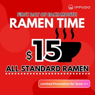 DEAL: Ippudo - $15 Ramen on First Day of Every Month 1