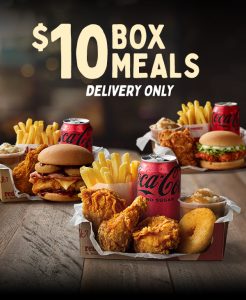 DEAL: Red Rooster $5 Chicken Loaded Chips Lunch with 250ml Coke No Sugar (until 4pm Daily) 6