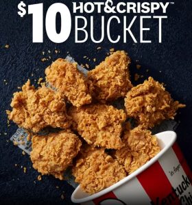 NEWS: KFC Tenders Dippin' Bucket (12 Nuggets, 8 Tenders, Popcorn Chicken & more) 9