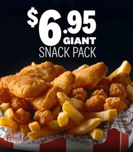 DEAL: KFC $6.95 Giant Snack Pack Is Back 28