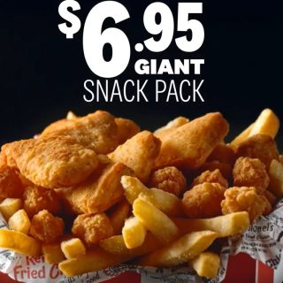 DEAL: KFC $6.95 Giant Snack Pack Returns Starting 14 May 2024 3