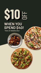 DEAL: Crust Pizza - $10 off $40 Spend Pickup (13 June 2023) 1