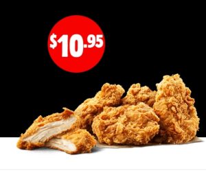DEAL: Hungry Jack's - 5 Jack's Fried Chicken Pieces for $10.95 Pickup via App 3