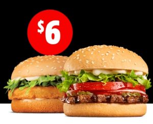 DEAL: Hungry Jack's - $6 Whopper Junior & Chicken Royale Pickup via App 3