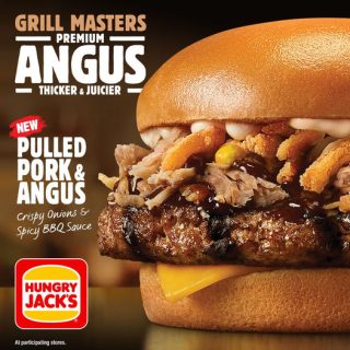 NEWS: Hungry Jack's Grill Masters Pulled Pork & Angus 8