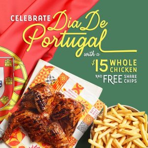 DEAL: Oporto - $15 Whole Chicken & Share Chips (until 14 June 2023) 1