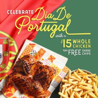 DEAL: Oporto - $15 Whole Chicken & Share Chips (until 14 June 2023) 10