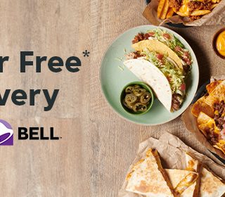 DEAL: Taco Bell – Free Delivery with $40 Spend from 4pm-9:30pm via Menulog (until 15 June 2023) 4