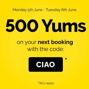 DEAL: TheFork - 500 Yums ($10-$12.50 Value) with Booking until 6 June 2023 3