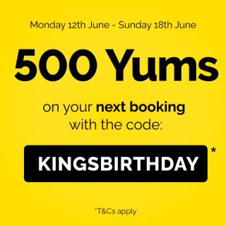 DEAL: TheFork - 500 Yums ($10-$12.50 Value) with Booking until 18 June 2023 3