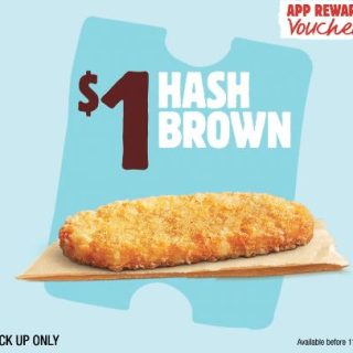 DEAL: Hungry Jack's - $1 Hash Brown via App (until 6 November 2023) 10