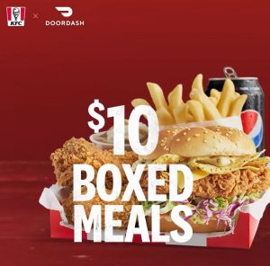 DEAL: KFC - $10 Boxed Meals via DoorDash (12 July 2023) 3