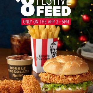 DEAL: KFC - $8 Festive Feed Pickup via App (3-5pm 12 July 2023) 4