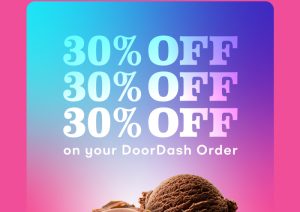 DEAL: Baskin Robbins - 30% off via DoorDash (until 6 August 2023) 11