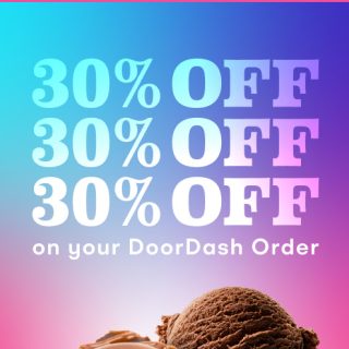 DEAL: Baskin Robbins - 30% off via DoorDash (until 6 August 2023) 4