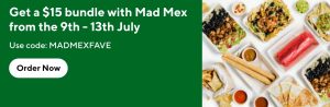 DEAL: Mad Mex - $15 Bundles via DoorDash (until 13 July 2023) 11