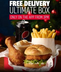 DEAL: KFC - Free Delivery with $14.45 Ultimate Box via App (Starts 3pm 6 July 2023) 3