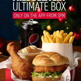 DEAL: KFC - Free Delivery with $14.45 Ultimate Box via App (Starts 3pm 6 July 2023) 6
