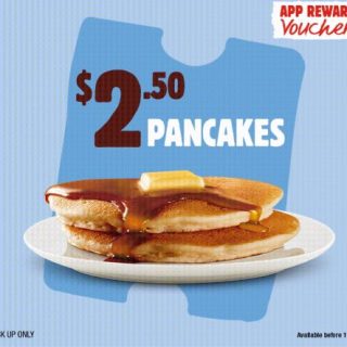 DEAL: Hungry Jack's - $2.50 Pancakes via App (until 9 October 2023) 5