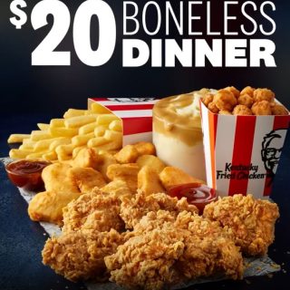 DEAL: KFC $20 Boneless Dinner (Wollongong Only) 5