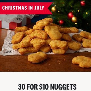 DEAL: KFC - 30 Nuggets for $10 via App (3-5pm 2 July 2023) 10