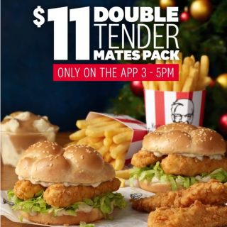 DEAL: KFC - $11 Double Tenders Mates Pack Pickup via App (3-5pm 9 July 2023) 3