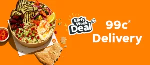 DEAL: Menulog - 99c Delivery at Participating Restaurants with $15 Spend on Mondays to Wednesdays 8