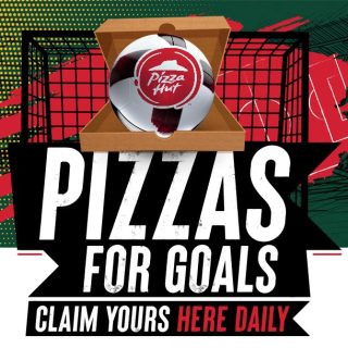 Pizza Hut Pizzas for Goals - Free Large Pizzas 4pm-6pm Daily (200 Per Women's World Cup Goal + Extra 400 Per Australia Goal) 5