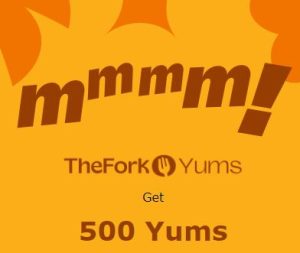 DEAL: TheFork - 500 Yums ($10-$12.50 Value) with Booking until 16 July 2023 3