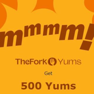 DEAL: TheFork - 500 Yums ($10-$12.50 Value) with Booking until 16 July 2023 1