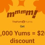 DEAL: TheFork – 1000 Yums ($20-$25 Value) with Booking until 25 February 2024