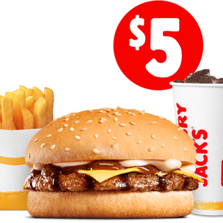DEAL: Hungry Jack's - $5 Small BBQ Cheeseburger Meal Pickup via App 7