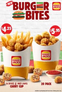DEAL: Hungry Jack's - 6 Nuggets, Medium Chips & Medium Onion Rings for $8 via App (until 4 July 2022) 7