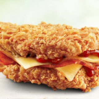 NEWS: KFC Fiery Double (App Secret Menu) 9