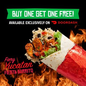 DEAL: Mad Mex - Buy One Get One Free Spicy Yucatan Burrito via DoorDash (until 25 August 2023) 11
