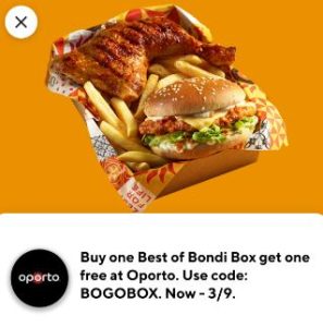 DEAL: Oporto - Buy One Best of Bondi Box Get One Free via DoorDash (until 3 September 2023) 21
