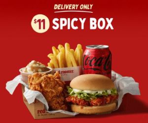 DEAL: Red Rooster $11 Spicy Box via Delivery (until 27 August 2023) 3