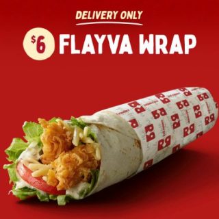 DEAL: Red Rooster - $6 Flayva Wrap via Delivery (until 31 August 2023) 4
